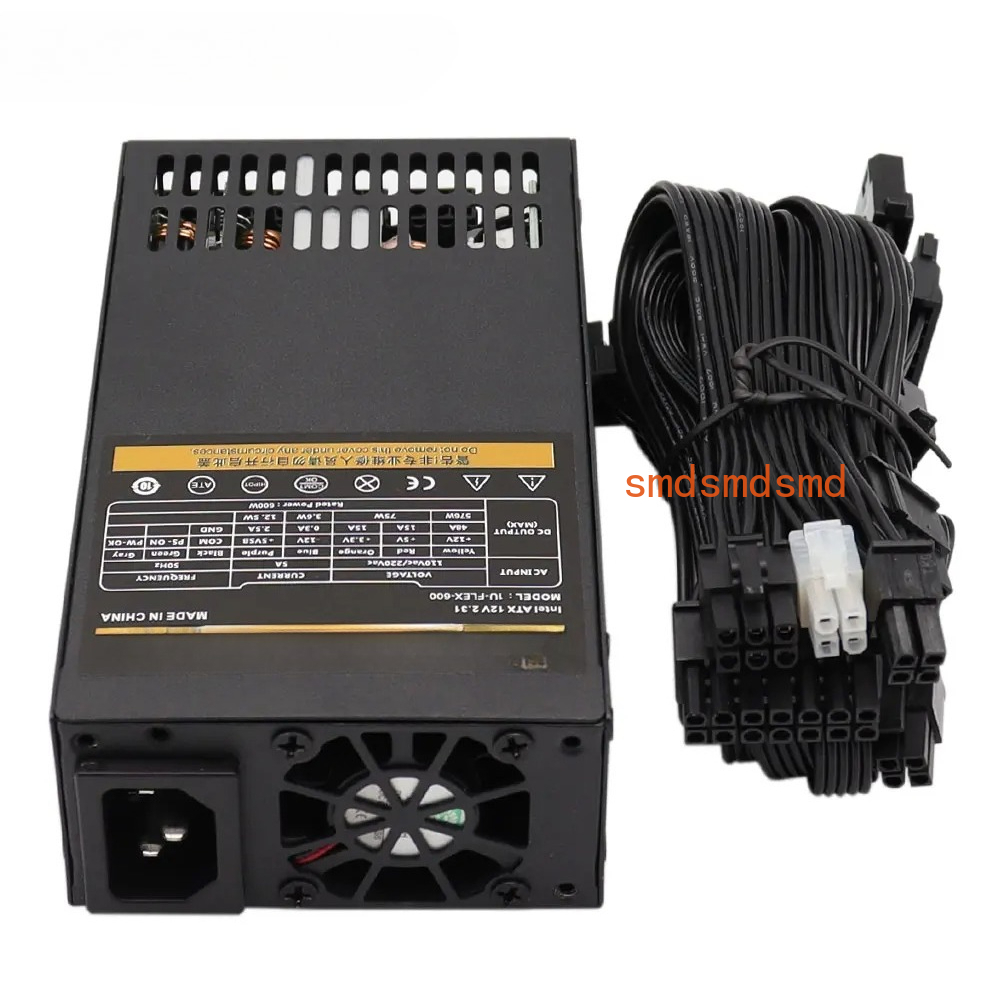 Atx Power Supply 1U Flex 500W - Catu Daya Modular 600W Kecil 1U