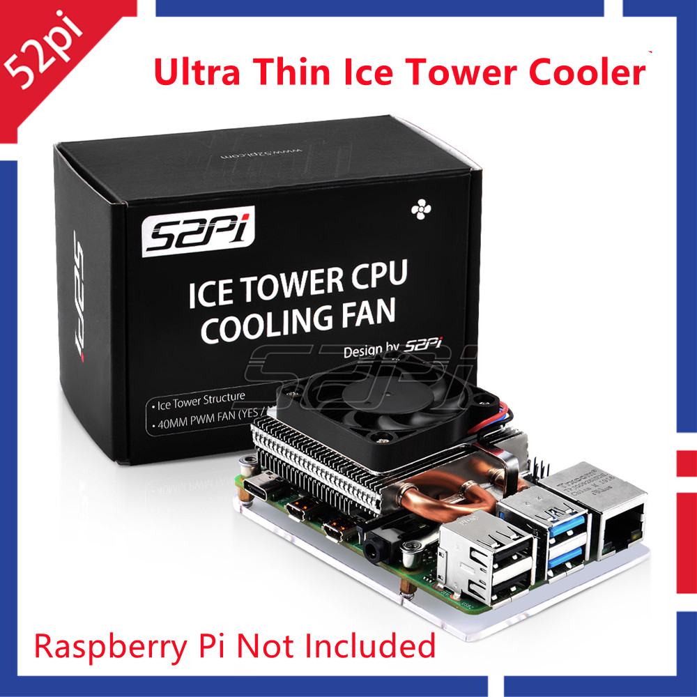 Deskpi Super6C - 52Pi Baru Ultra Tipis Pendingin Menara