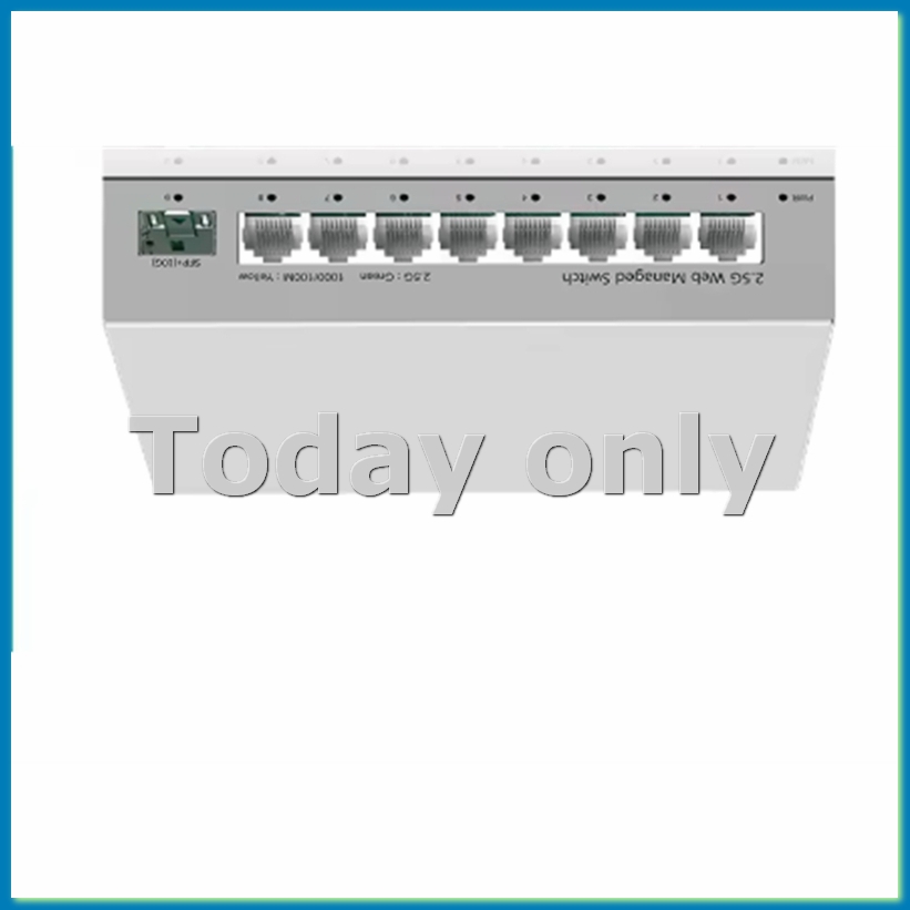 Sfp+ 10G Managed Switch 8 Port - Switch Terkelola Cerdas 2.5GbE 8 Port