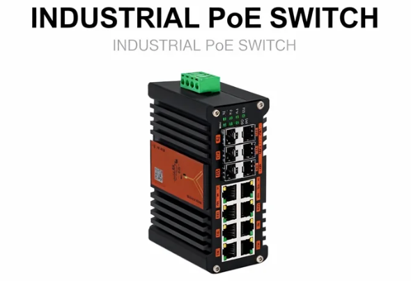 Sfp+ 10G Managed Switch 8 Port - Switch PoE Terkelola Industri L2+ 8