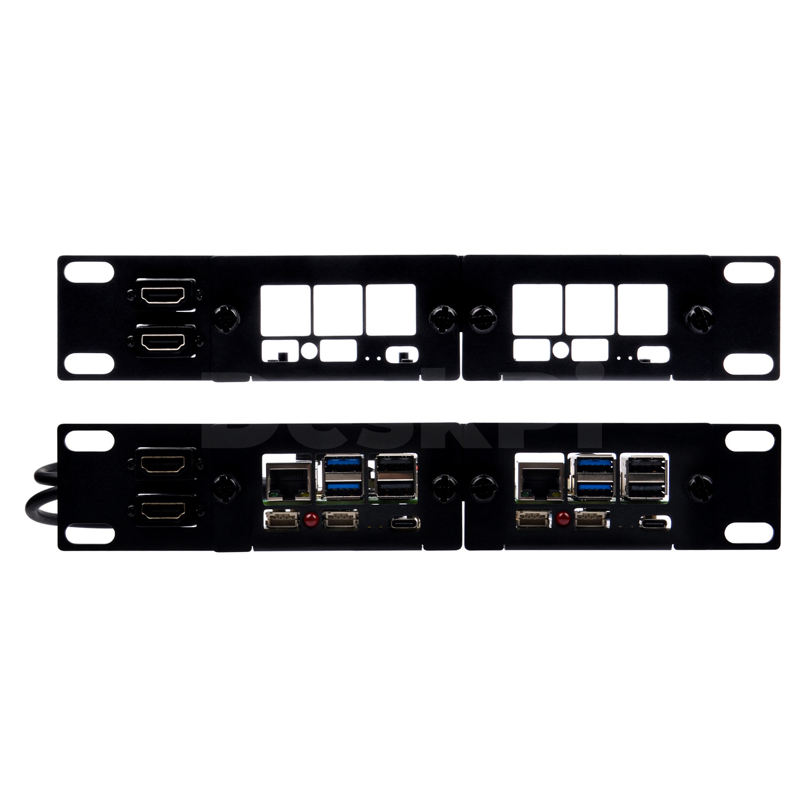 Deskpi Super6C - DeskPi Rackmate 10-inci 1U Rak Mount