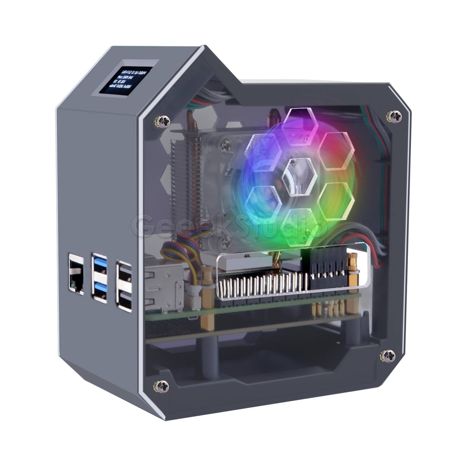 Turing Pi 2 - N07 Minitower NVMe NAS Kit untuk