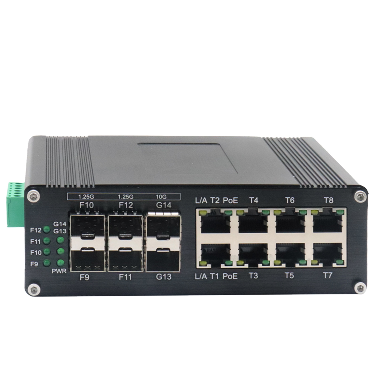 Managed Gigabit Poe Switch 8 Port 802.3At - Switch Ethernet Industri Gigabit 8 Port
