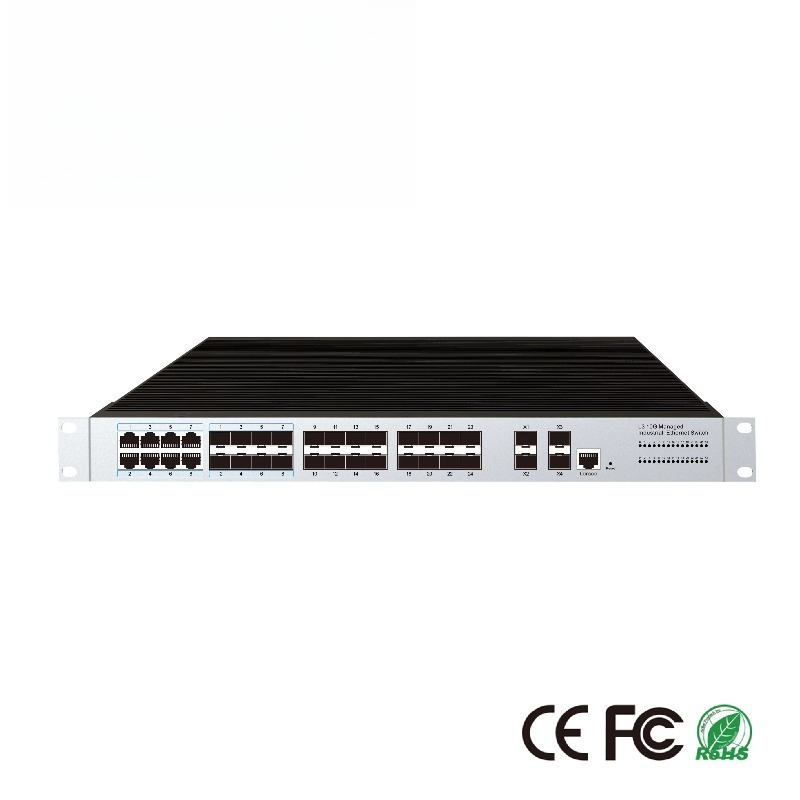 24 Port SFP Switch Ethernet Te - Sfp+ 10G Managed Switch 8 Port ulasan dan harga
