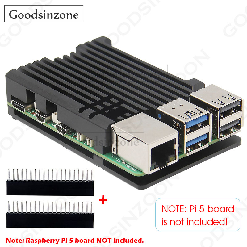 Casing Pelindung Aluminium Ras - Raspberry Pi 5 8Gb ulasan dan harga