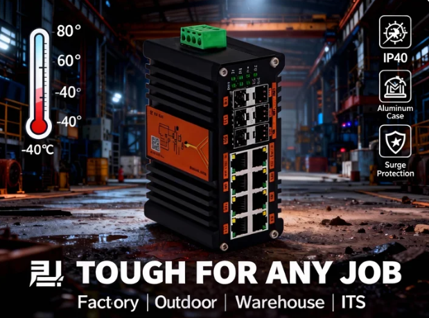 Switch PoE Terkelola Industri  - Sfp+ 10G Managed Switch 8 Port ulasan dan harga